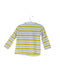 A Yellow Long Sleeve Tops from Seed in size 6-12M for boy. (Back View)