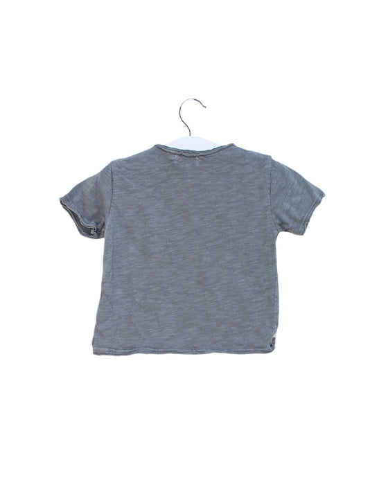 A Grey Short Sleeve T Shirts from Buho in size 3-6M for boy. (Back View)