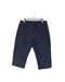 A Navy Shorts from Roberto Cavalli in size 10Y for boy. (Front View)
