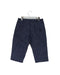 A Navy Shorts from Roberto Cavalli in size 10Y for boy. (Back View)