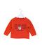 A Orange Crewneck Sweatshirts from La Compagnie des Petits in size 12-18M for girl. (Front View)