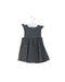 A Grey Sleeveless Dresses from Jacadi in size 3-6M for girl. (Front View)
