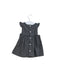 A Grey Sleeveless Dresses from Jacadi in size 3-6M for girl. (Back View)