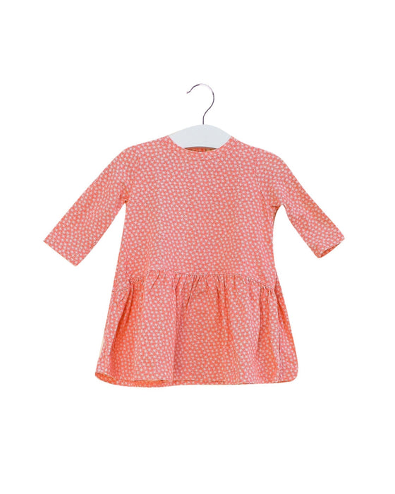 A Pink Long Sleeve Dresses from The Bonnie Mob in size 6-12M for girl. (Front View)
