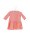 A Pink Long Sleeve Dresses from The Bonnie Mob in size 6-12M for girl. (Front View)