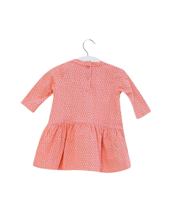 A Pink Long Sleeve Dresses from The Bonnie Mob in size 6-12M for girl. (Back View)