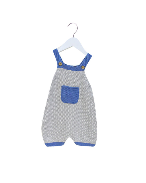 A Grey Long Overalls from Pepa & Co. in size 3-6M for boy. (Front View)
