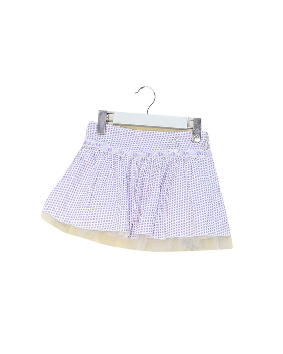 A White Short Skirts from Blumarine in size 2T for girl. (Front View)