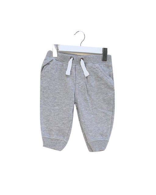 A Grey Sweatpants from Tommy Hilfiger in size 3-6M for boy. (Front View)