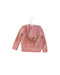 A Pink Zippered Sweatshirts from The Bonnie Mob in size 12-18M for girl. (Back View)