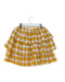 A Yellow Short Skirts from Seed in size 9Y for girl. (Back View)