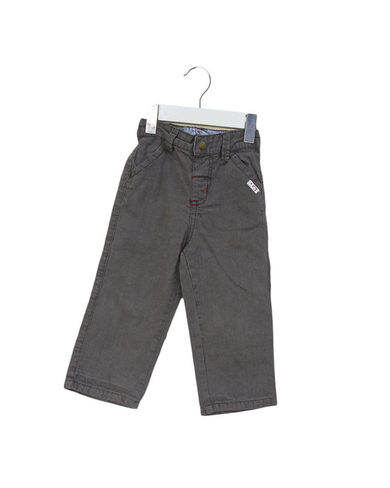 A Grey Casual Pants from Mamas & Papas in size 6-12M for boy. (Front View)