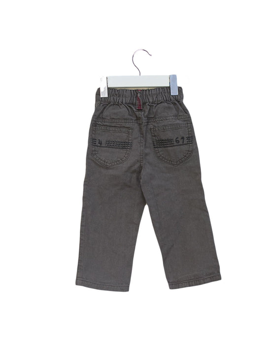 A Grey Casual Pants from Mamas & Papas in size 6-12M for boy. (Back View)