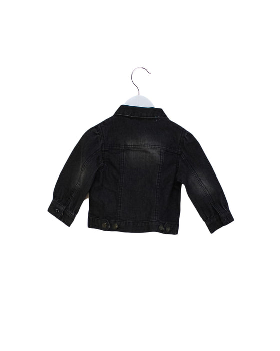 A Grey Lightweight Jackets from Juicy Couture in size 12-18M for girl. (Back View)