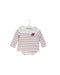 A  Long Sleeve Bodysuits from Petit Bateau in size 6-12M for girl. (Front View)