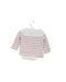 A  Long Sleeve Bodysuits from Petit Bateau in size 6-12M for girl. (Back View)