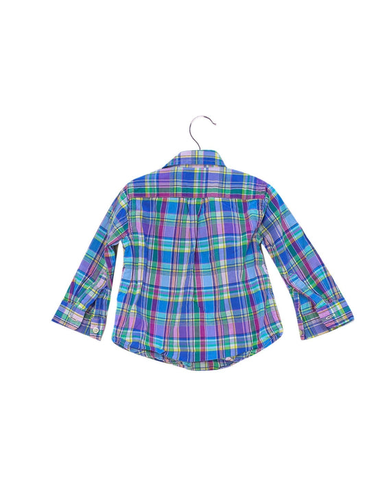 A Blue Shirts from Ralph Lauren in size 6-12M for boy. (Back View)