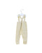 A Ivory Long Overalls from Bonpoint in size 3-6M for neutral. (Back View)