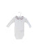 A White Bodysuits from Bonpoint in size 6-12M for girl. (Front View)
