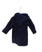 A Navy Bathrobes from Jacadi in size 12-18M for girl. (Back View)