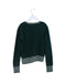 A Green Knit Sweaters from Bonpoint in size 8Y for girl. (Back View)