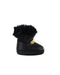 A Black Winter Boots from Giuseppe Zanotti in size 3T for girl. (Back View)