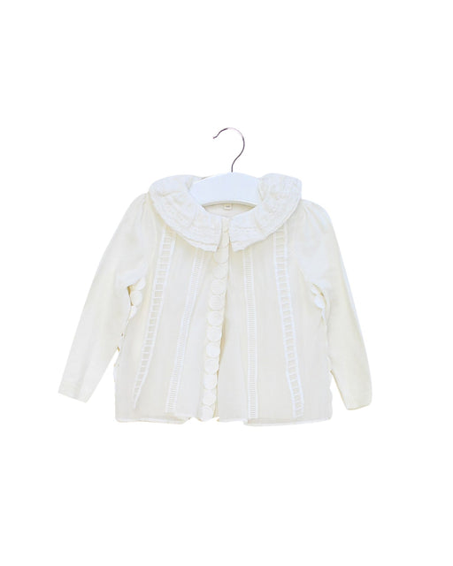 A Ivory Cardigans from Nicholas & Bears in size 12-18M for girl. (Front View)