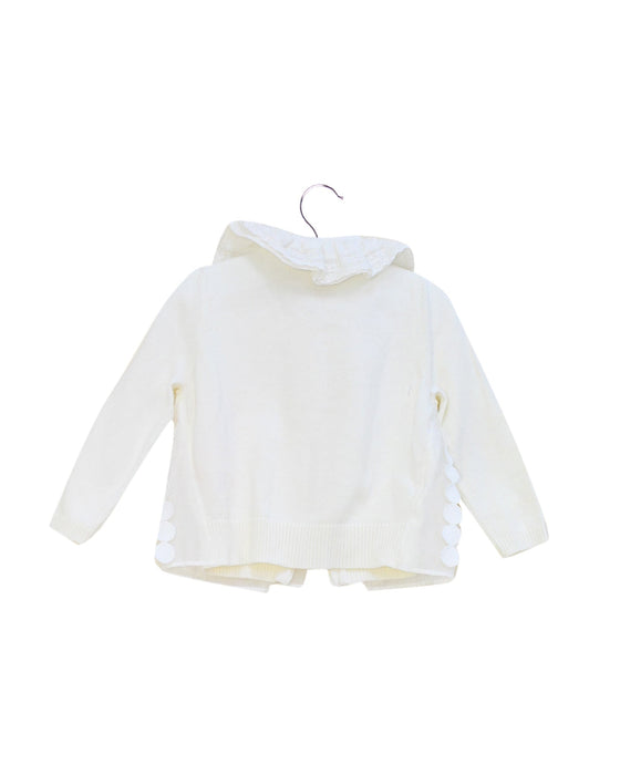 A Ivory Cardigans from Nicholas & Bears in size 12-18M for girl. (Back View)