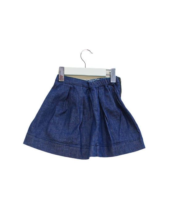 A Blue Short Skirts from Bonpoint in size 3T for girl. (Back View)