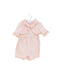 A Pink Short Sleeve Rompers from Nicholas & Bears in size 0-3M for girl. (Front View)