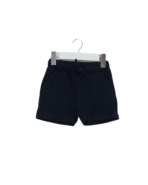 A Navy Shorts from Bout'Chou in size 6-12M for neutral. (Front View)