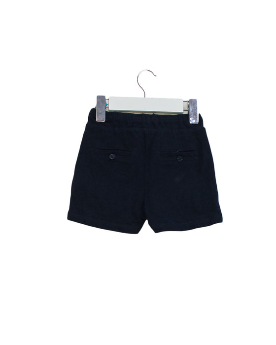 A Navy Shorts from Bout'Chou in size 6-12M for neutral. (Back View)