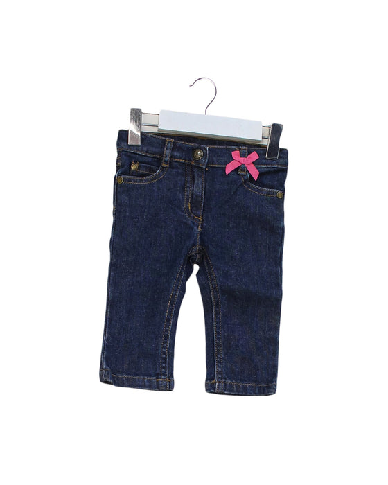 A Blue Jeans from Jacadi in size 3-6M for boy. (Front View)