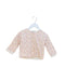 A Pink Cardigans from Natalys in size 6-12M for girl. (Front View)