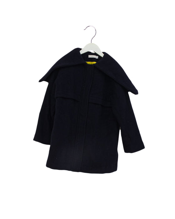 A Navy Coats from Stella McCartney in size 8Y for neutral. (Front View)