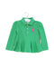 A Green Long Sleeve Polos from Ralph Lauren in size 12-18M for girl. (Front View)