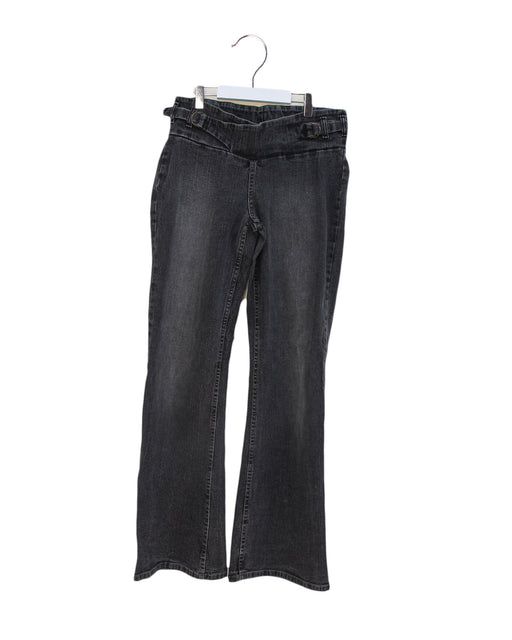 A Black Jeans from Japanese Weekend in size XS for maternity. (Front View)