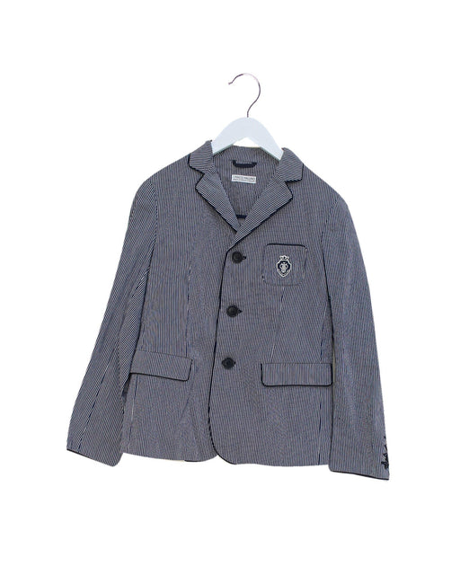 A Navy Blazers from I Pinco Pallino in size 8Y for boy. (Front View)