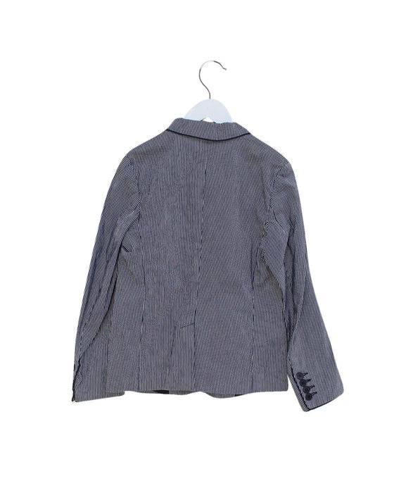 A Navy Blazers from I Pinco Pallino in size 8Y for boy. (Back View)
