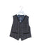 A Black Suit Vests from Nicholas & Bears in size 3T for boy. (Front View)