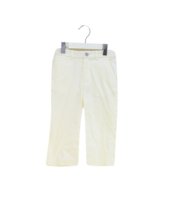 A White Casual Pants from Nicholas & Bears in size 2T for neutral. (Front View)
