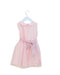 A Pink Sleeveless Dresses from Harrods in size 12-18M for girl. (Back View)