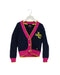 A Navy Cardigans from Juicy Couture in size 4T for girl. (Front View)