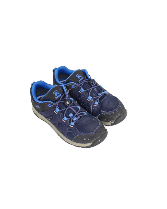 A Navy Sneakers from Kamik in size 10Y for neutral. (Front View)