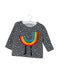 A Grey Long Sleeve Tops from The Bonnie Mob in size 6-12M for boy. (Front View)