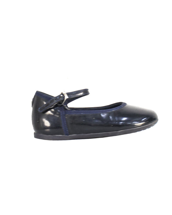 A Navy Flats from Gucci in size 18-24M for girl. (Back View)