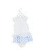 A Blue Sleeveless Bodysuits from Nicholas & Bears in size 3-6M for girl. (Back View)