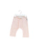 A Pink Casual Pants from Niny Mini in size 3-6M for girl. (Front View)