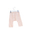 A Pink Casual Pants from Niny Mini in size 3-6M for girl. (Back View)