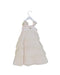 A Ivory Sleeveless Dresses from Nicholas & Bears in size 12-18M for girl. (Back View)